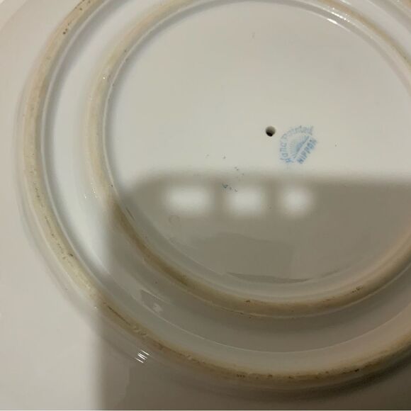 Vintage Nippon Hand Painted Porcelain butter dish with lid - Picture 6 of 7